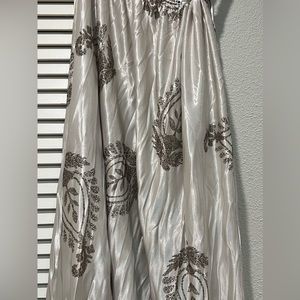 Zara Wrinkled Effect Asymmetrical Dress